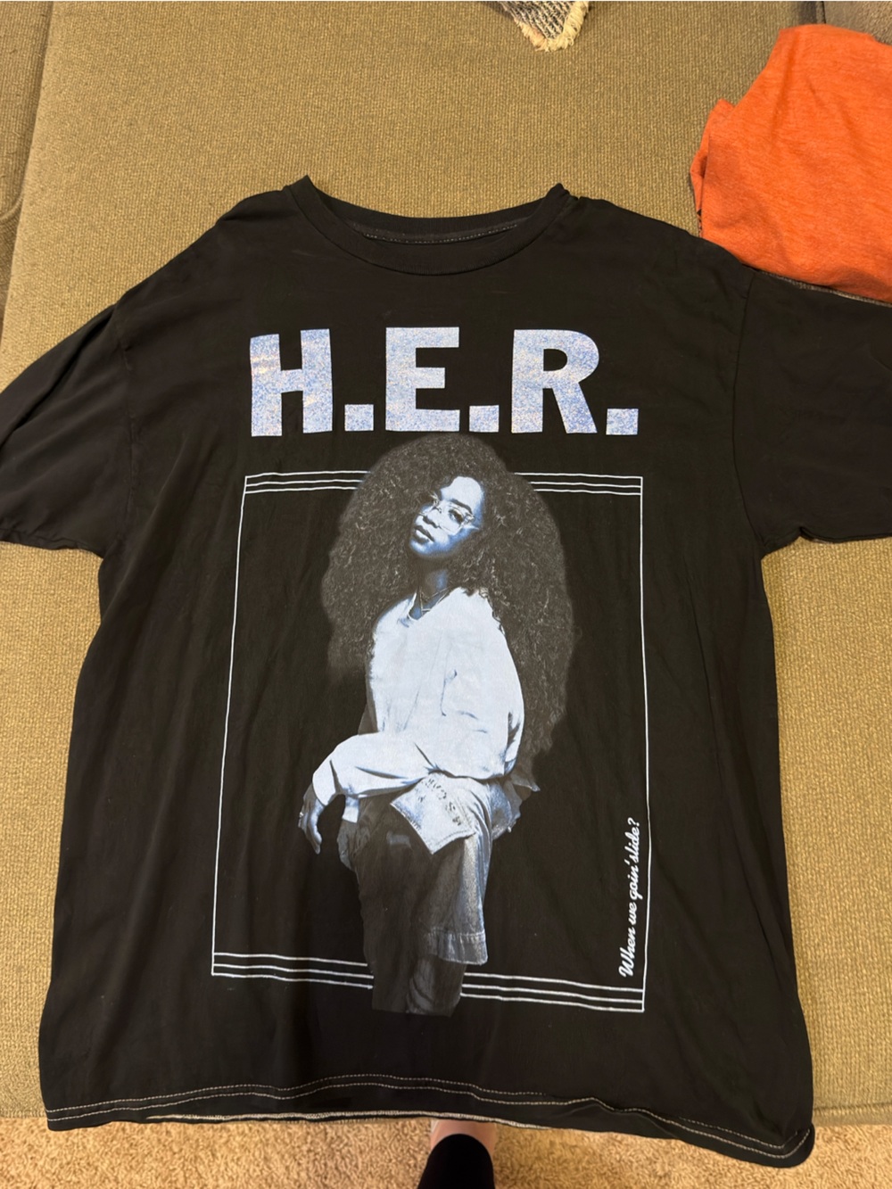 H.E.R graphic tee